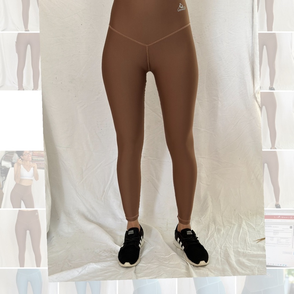 LEVWAY Leggings-NEW BRAND-Sportswear. Supplex material, Exercise